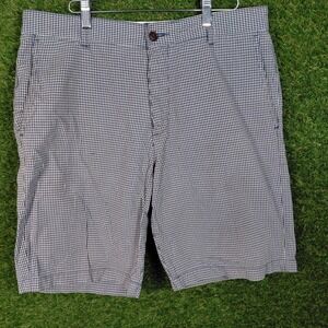 Dockers Men's Shorts Size 34 Gingham Checkered Casual‎ Chino